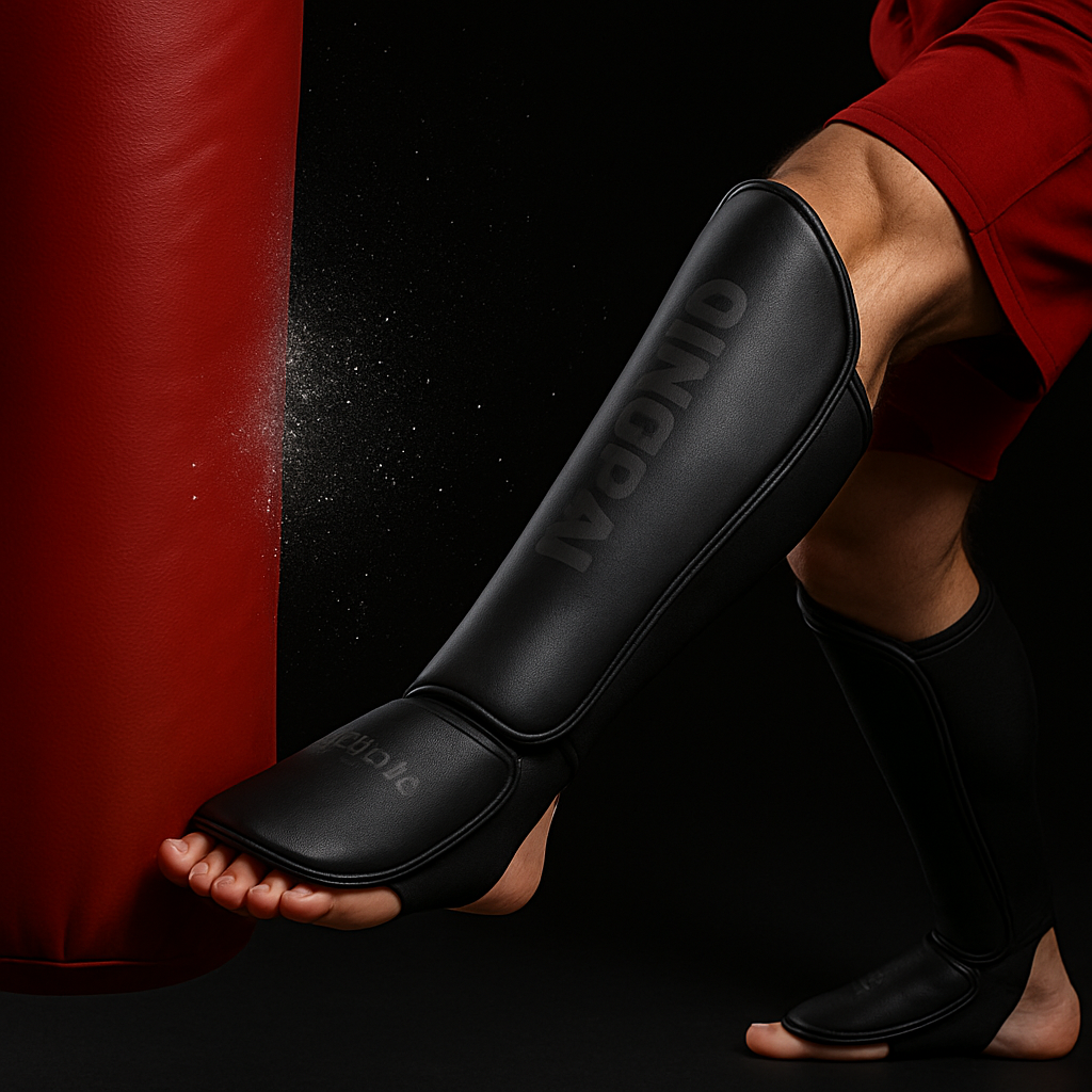 Protège-tibia Boxe Noir